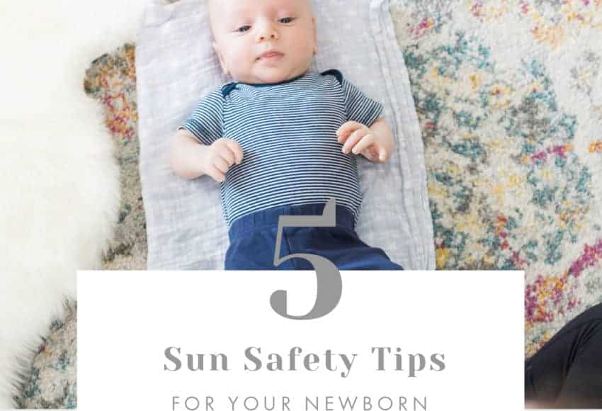 5 sun safety tips for newborn